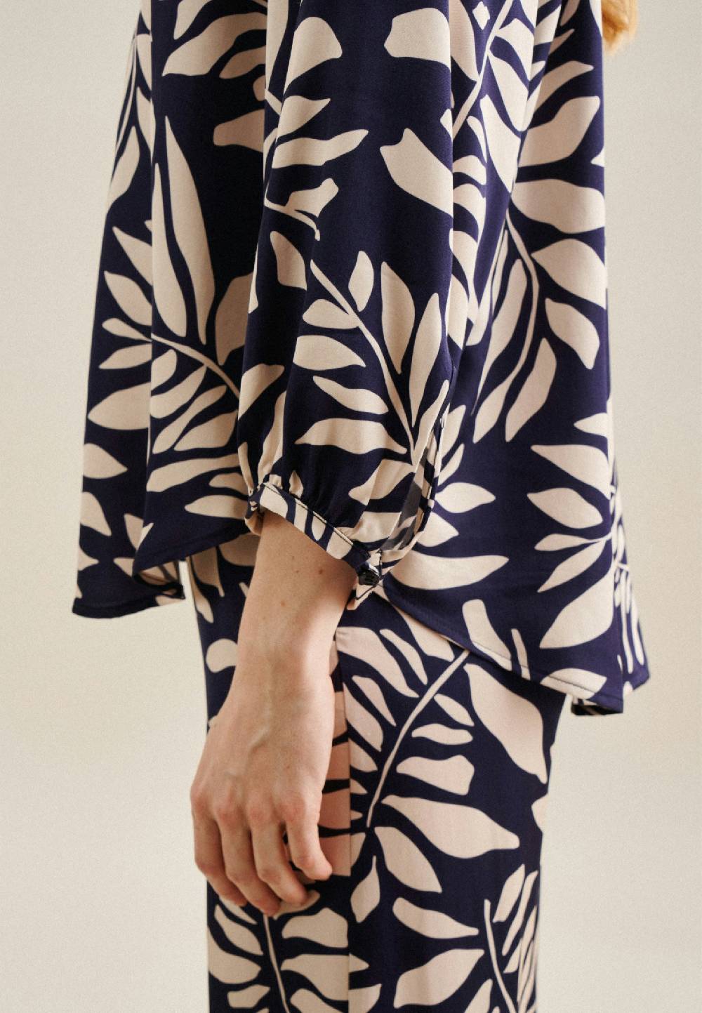 Studio Seidensticker 3/4-Arm Satin Shirtbluse