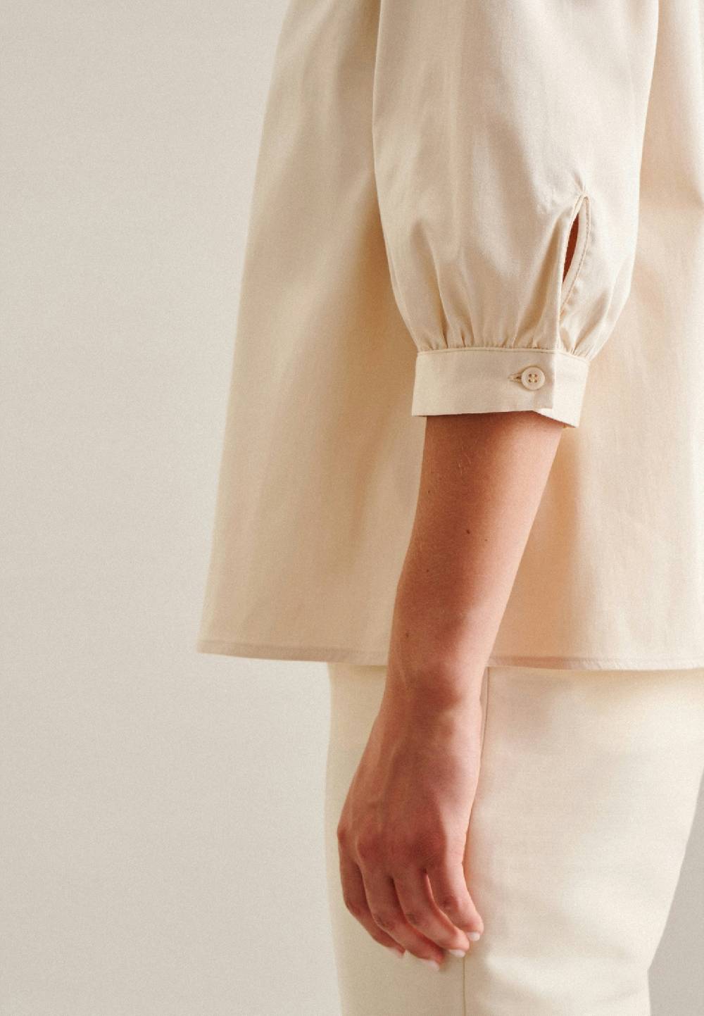 Studio Seidensticker 3/4-Arm Satin Tunika