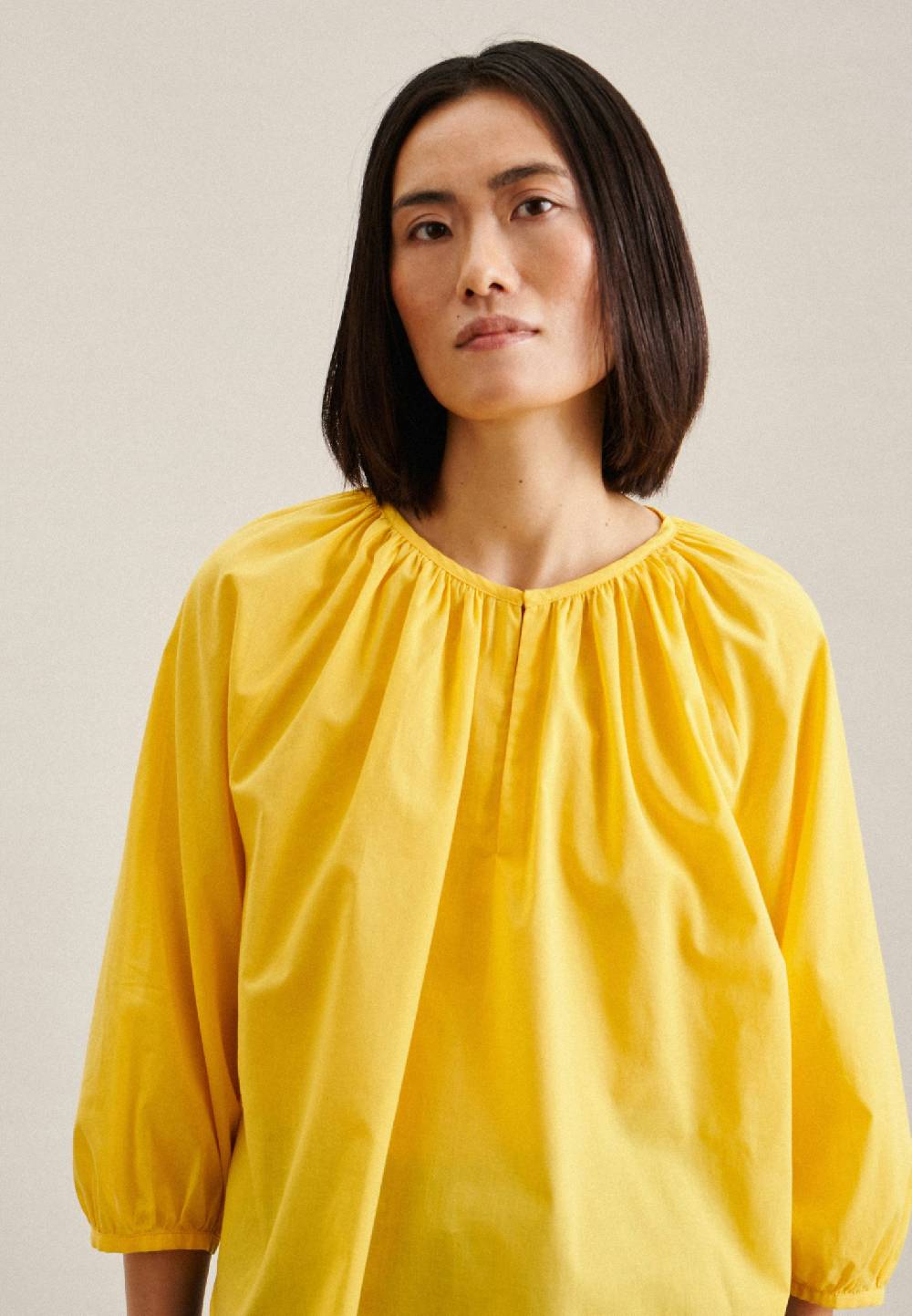 Studio Seidensticker 3/4-Arm Voile Shirtbluse