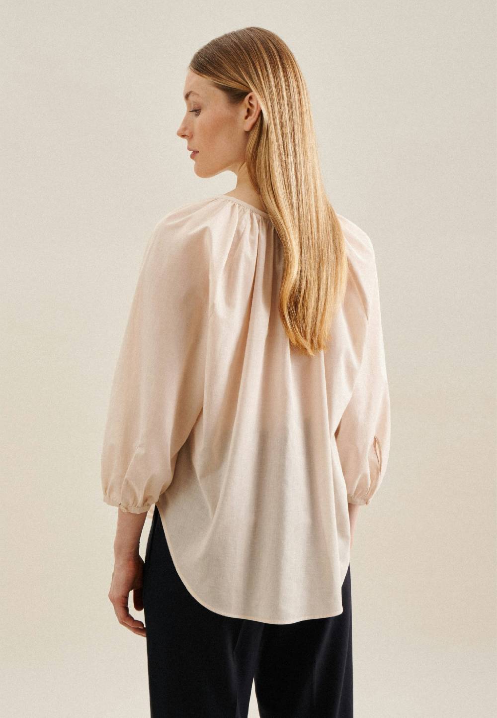 Studio Seidensticker 3/4-Arm Voile Shirtbluse