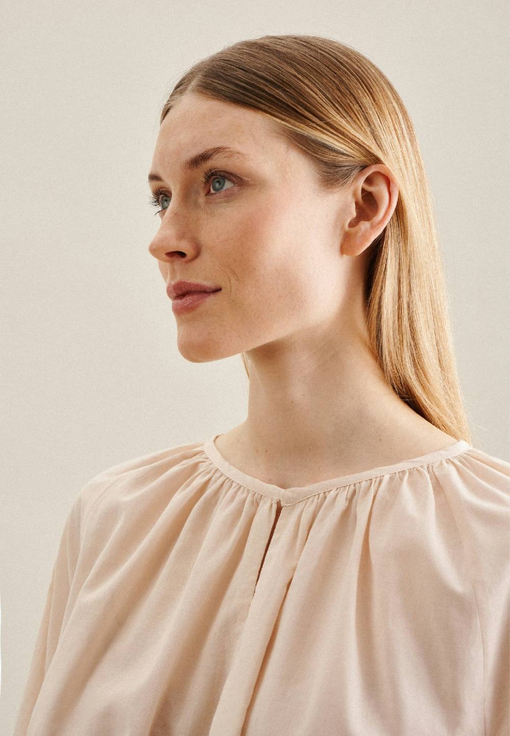 Studio Seidensticker 3/4-Arm Voile Shirtbluse