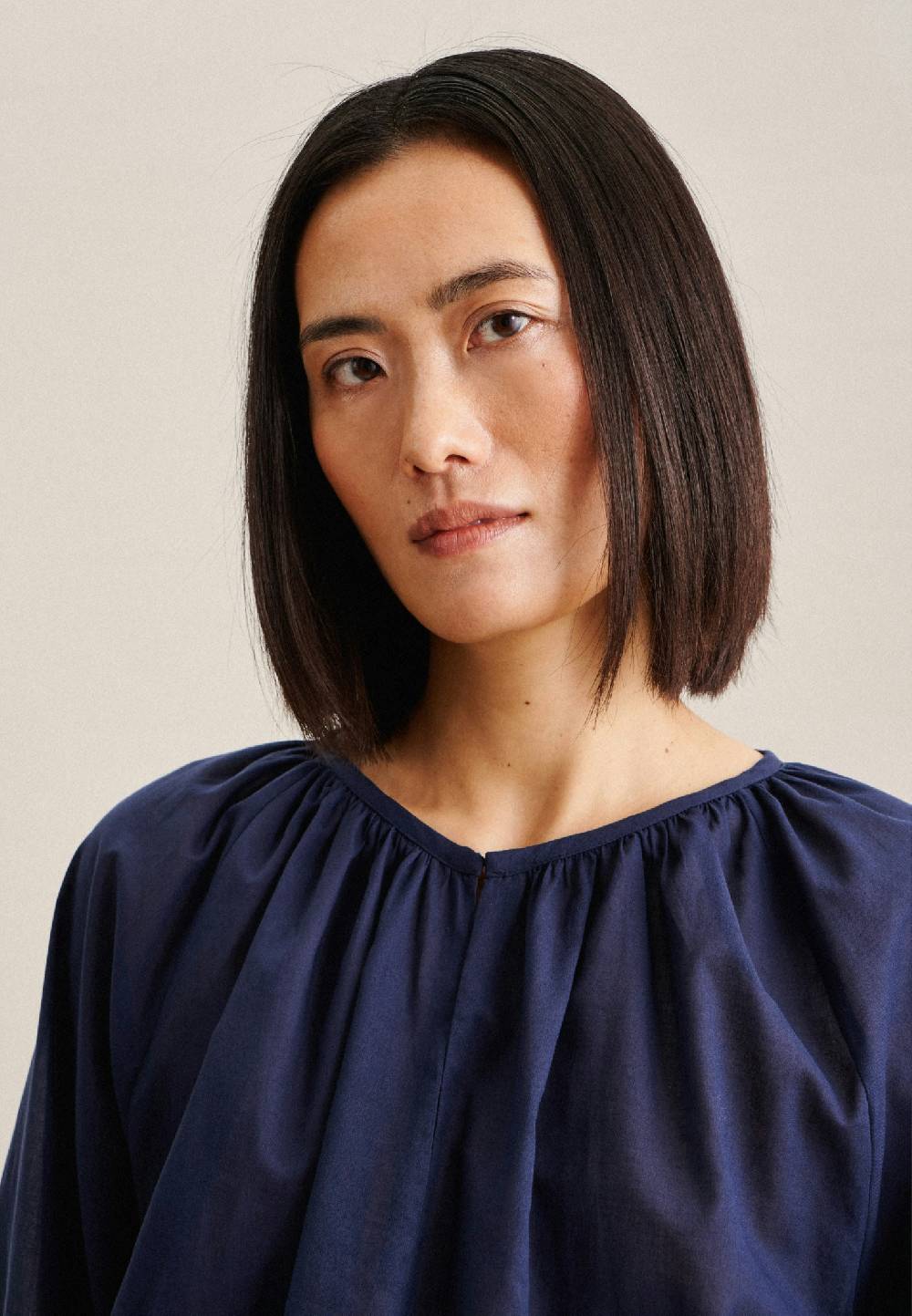 Studio Seidensticker 3/4-Arm Voile Shirtbluse