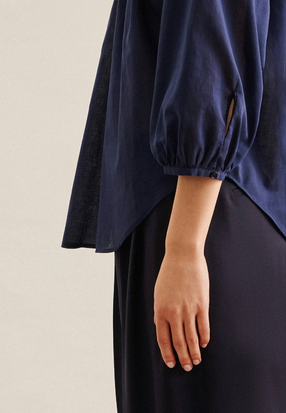 Studio Seidensticker 3/4-Arm Voile Shirtbluse