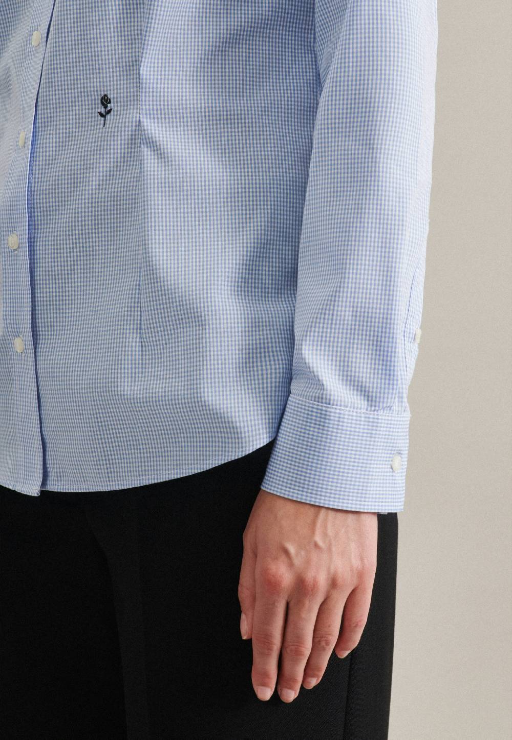 Studio Seidensticker Bügelfreie Popeline Hemdbluse