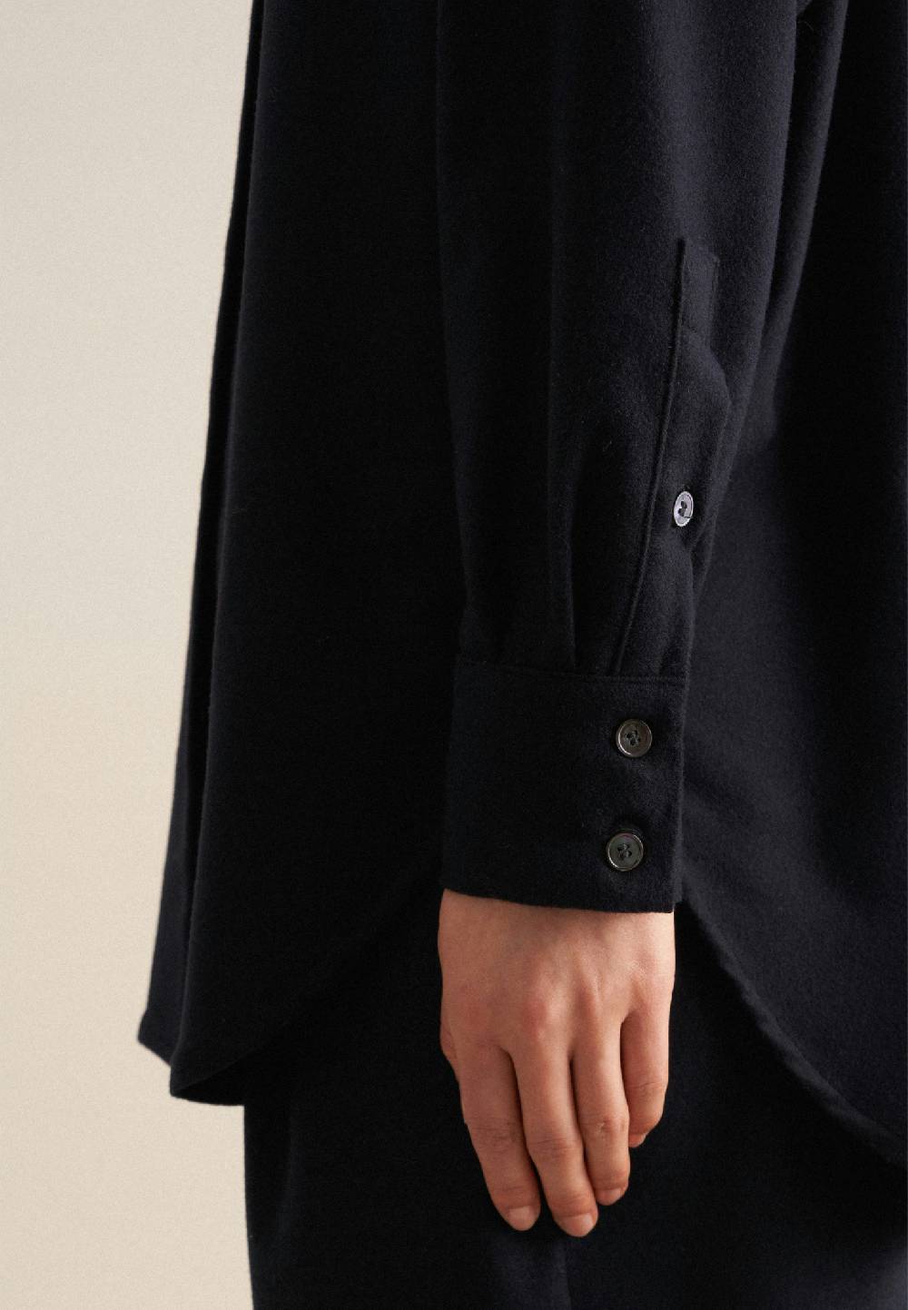 Studio Seidensticker Flanell Longbluse