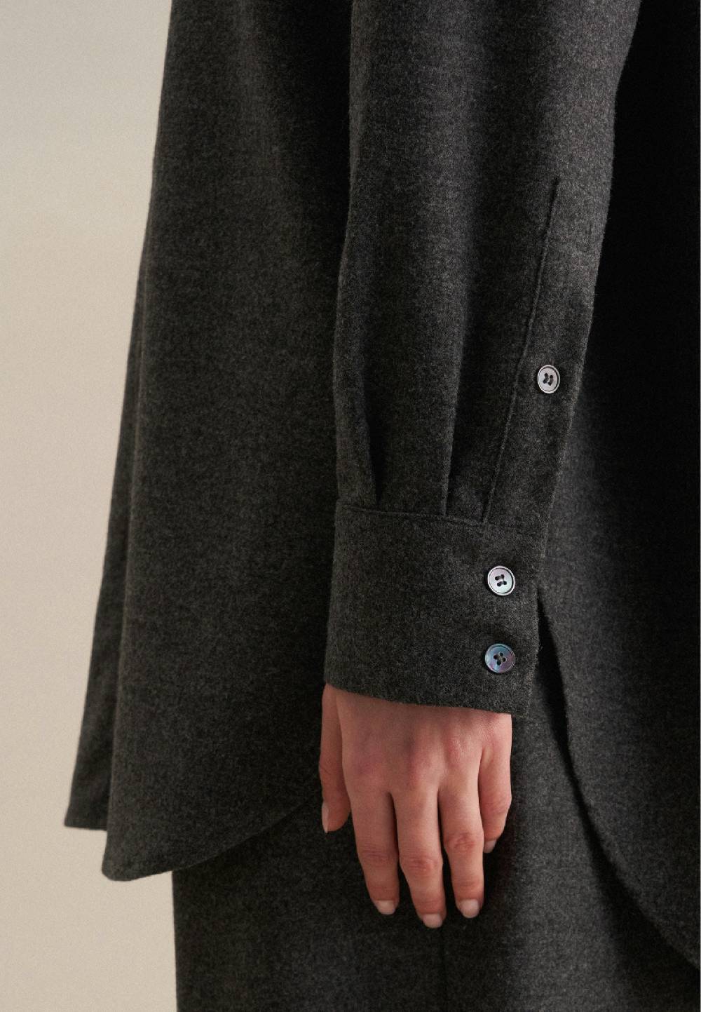 Studio Seidensticker Flanell Longbluse