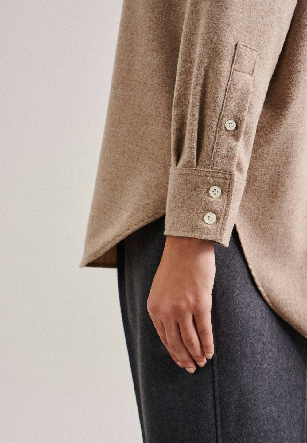 Studio Seidensticker Flanell Longbluse