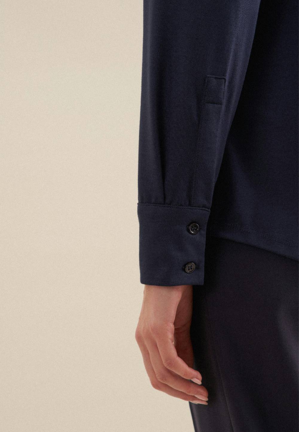 Studio Seidensticker Jersey Hemdbluse