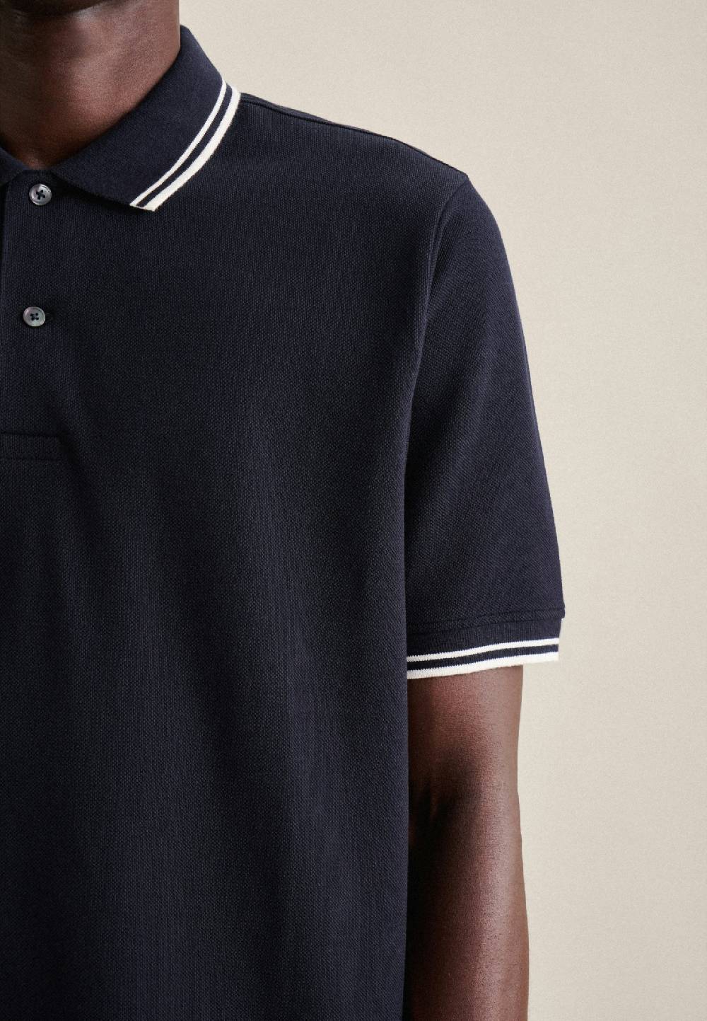 Studio Seidensticker Kragen T-Shirt Regular