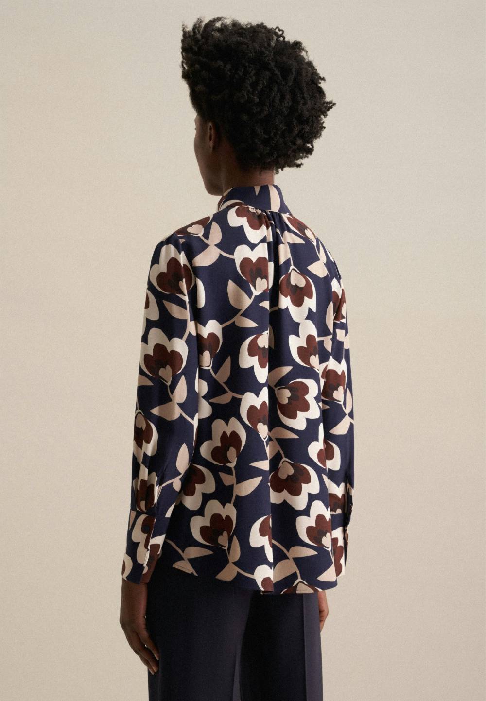 Studio Seidensticker Krepp Hemdbluse