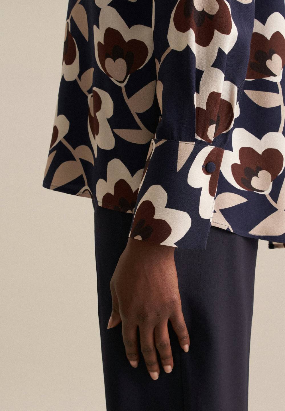 Studio Seidensticker Krepp Hemdbluse