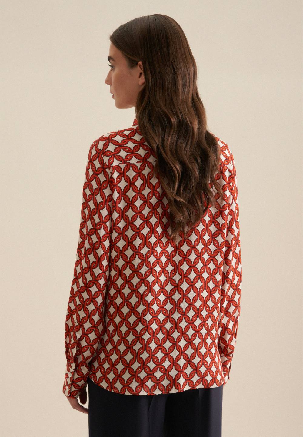 Studio Seidensticker Krepp Hemdbluse