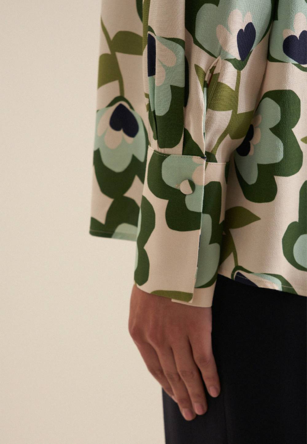 Studio Seidensticker Krepp Hemdbluse