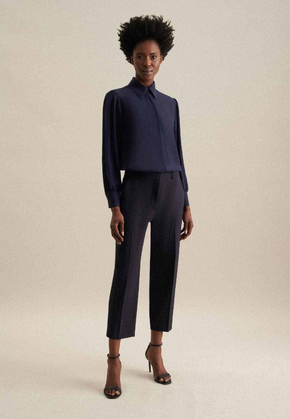 Studio Seidensticker Krepp Hemdbluse