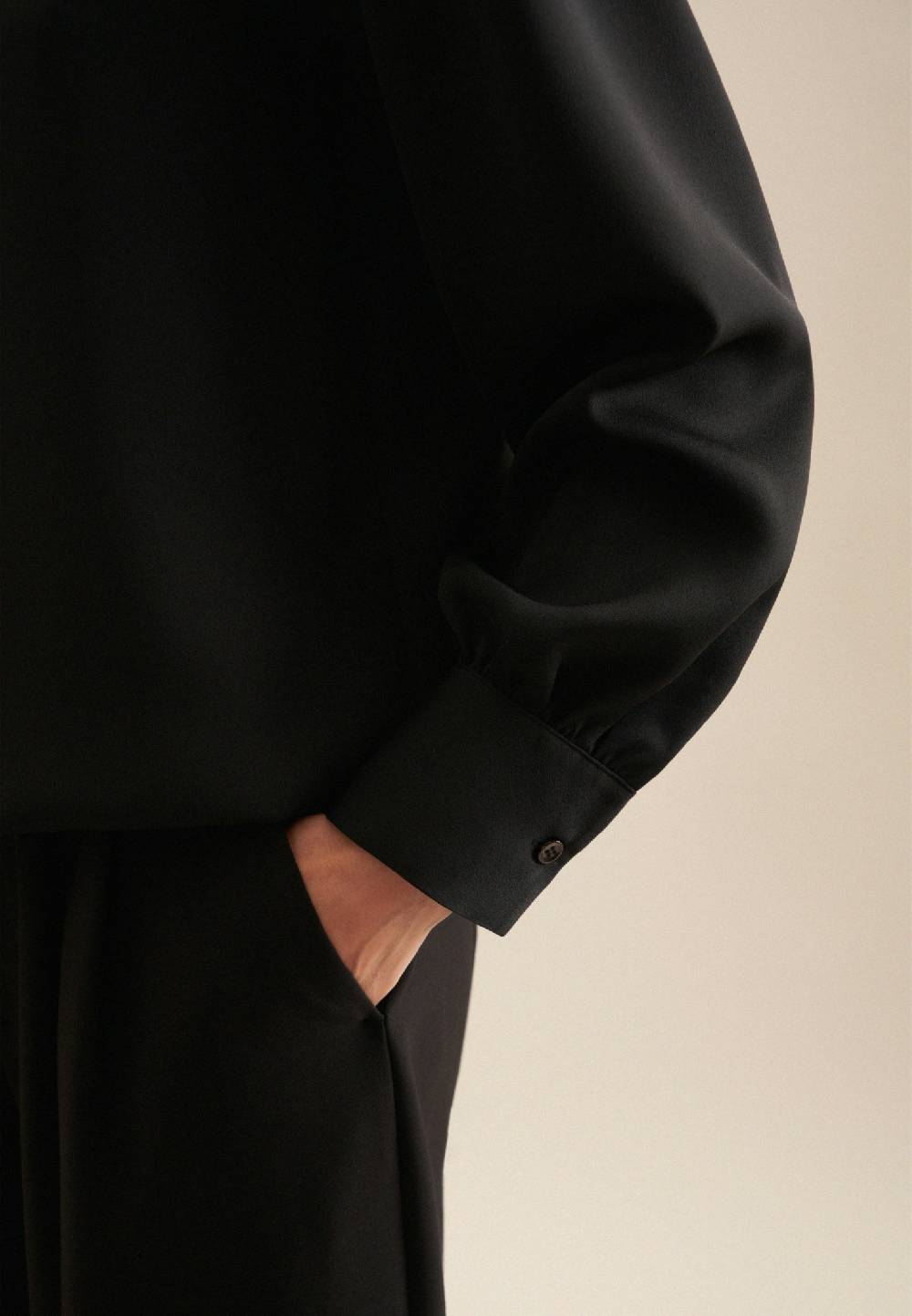 Studio Seidensticker Krepp Hemdbluse