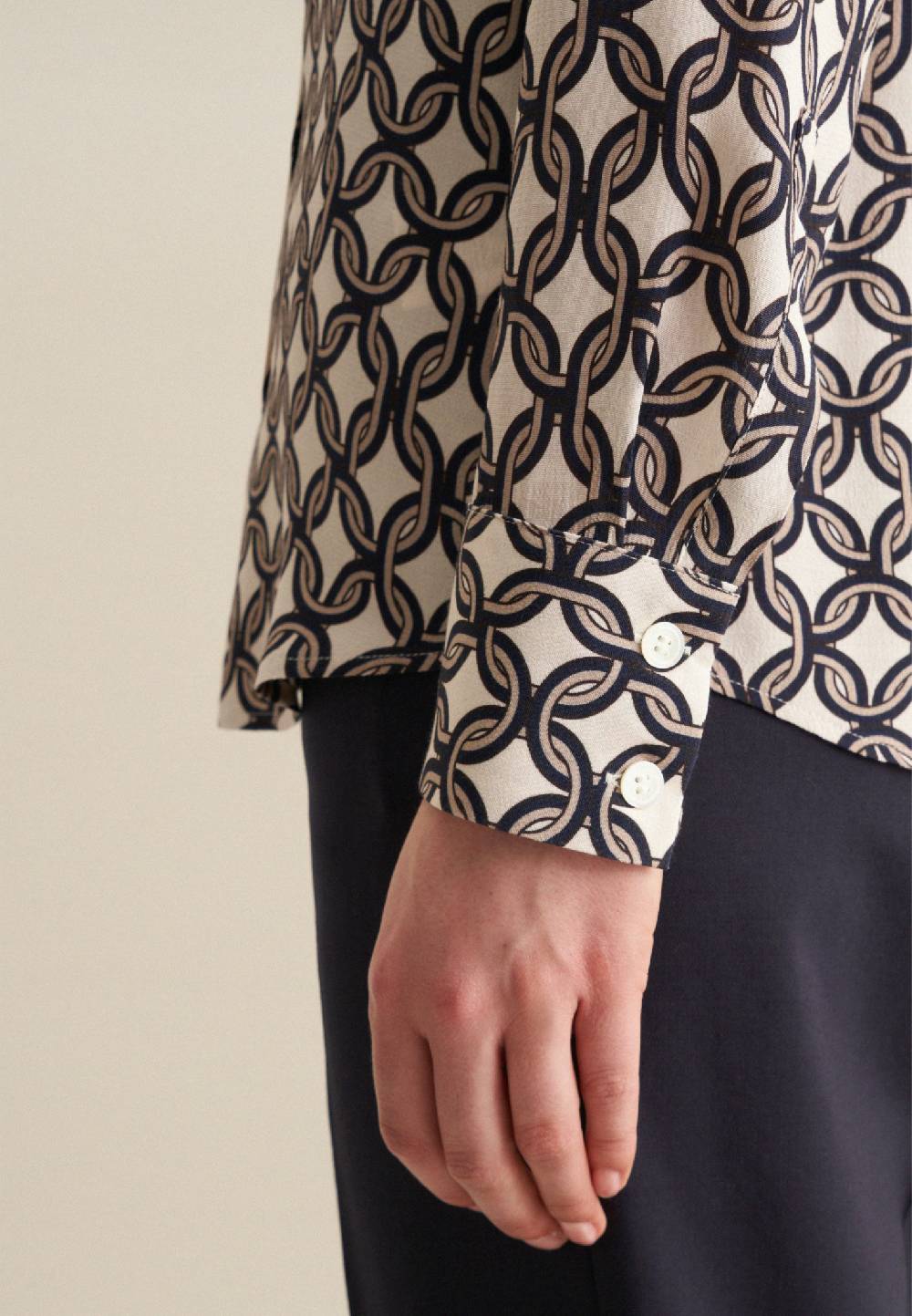 Studio Seidensticker Krepp Hemdbluse