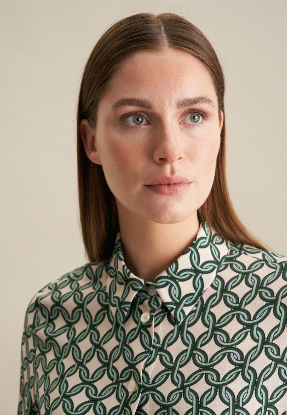 Studio Seidensticker Krepp Hemdbluse