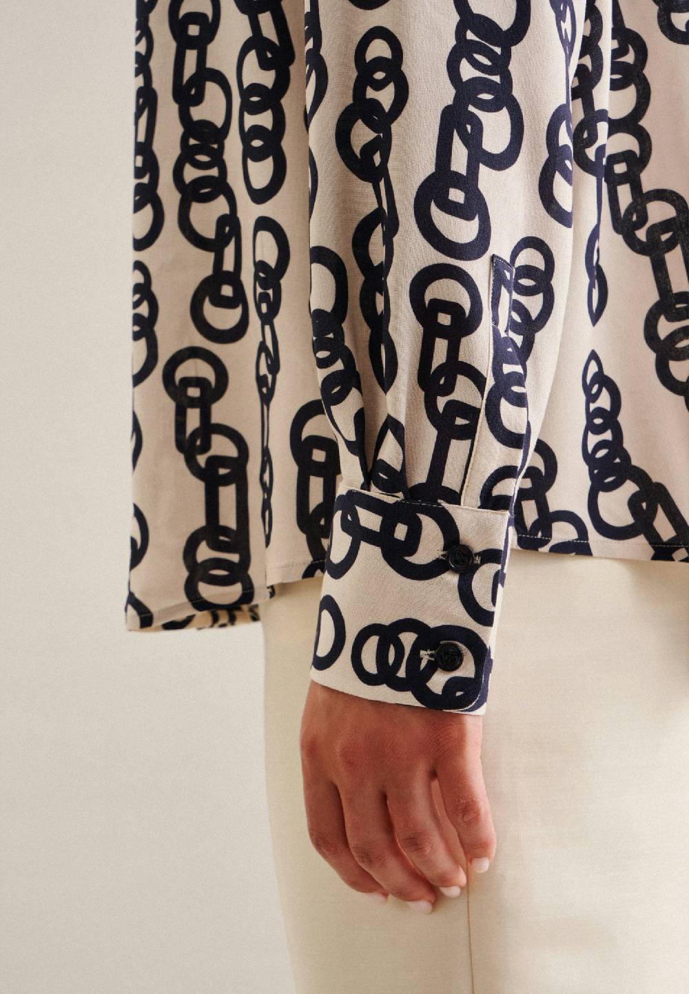 Studio Seidensticker Krepp Hemdbluse