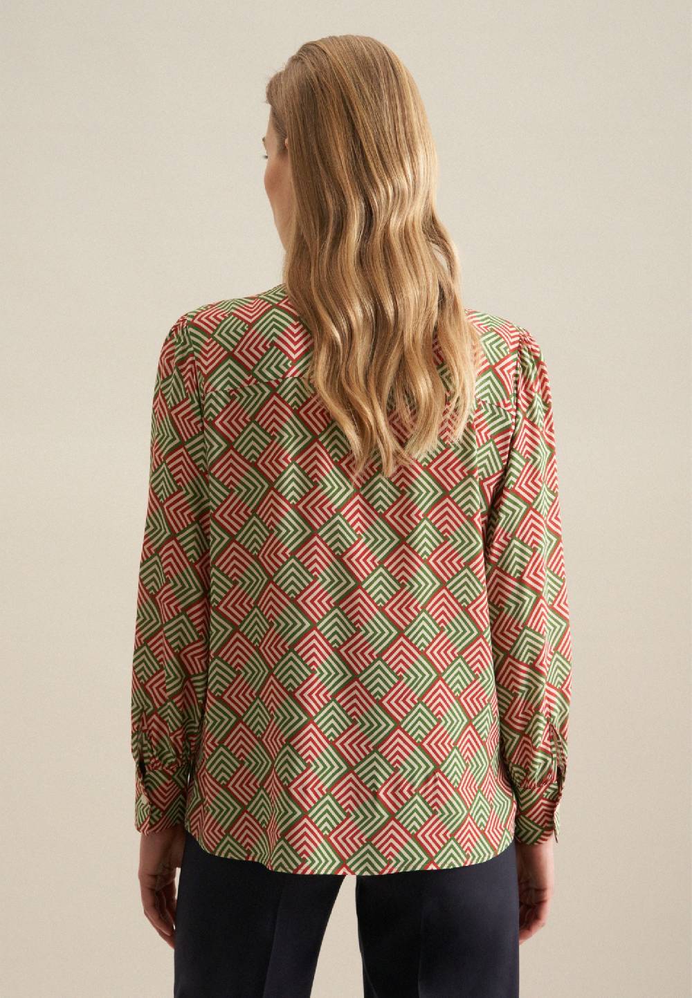 Studio Seidensticker Krepp Hemdbluse