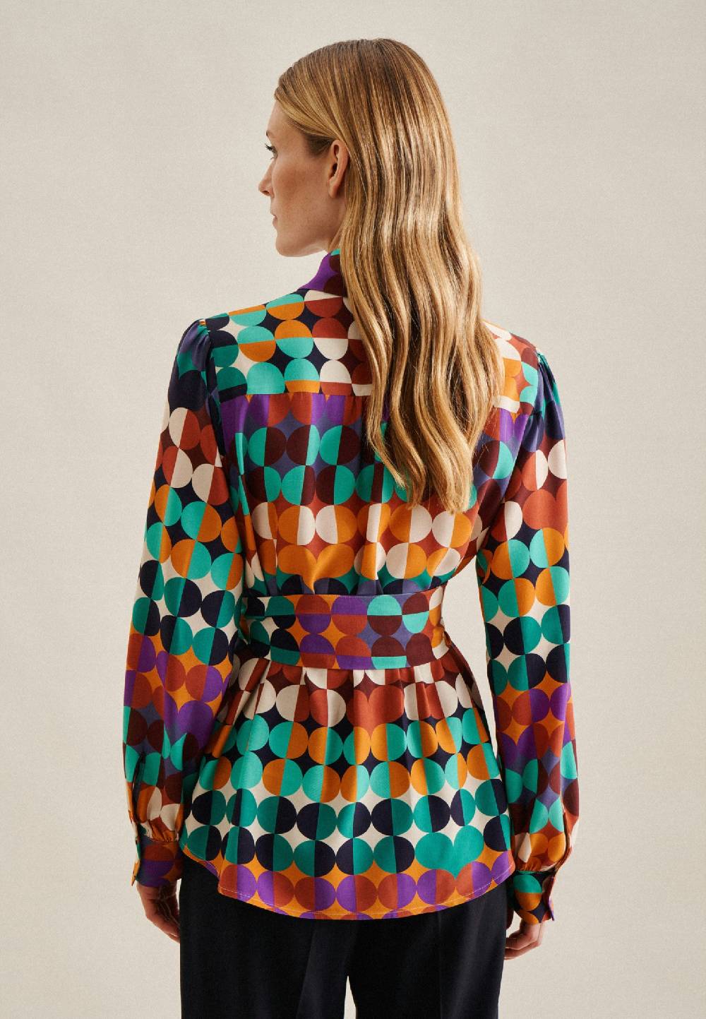 Studio Seidensticker Krepp Hemdbluse