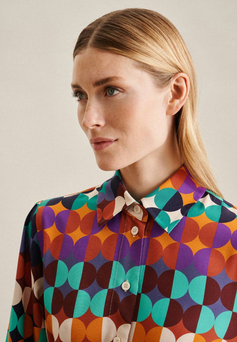 Studio Seidensticker Krepp Hemdbluse