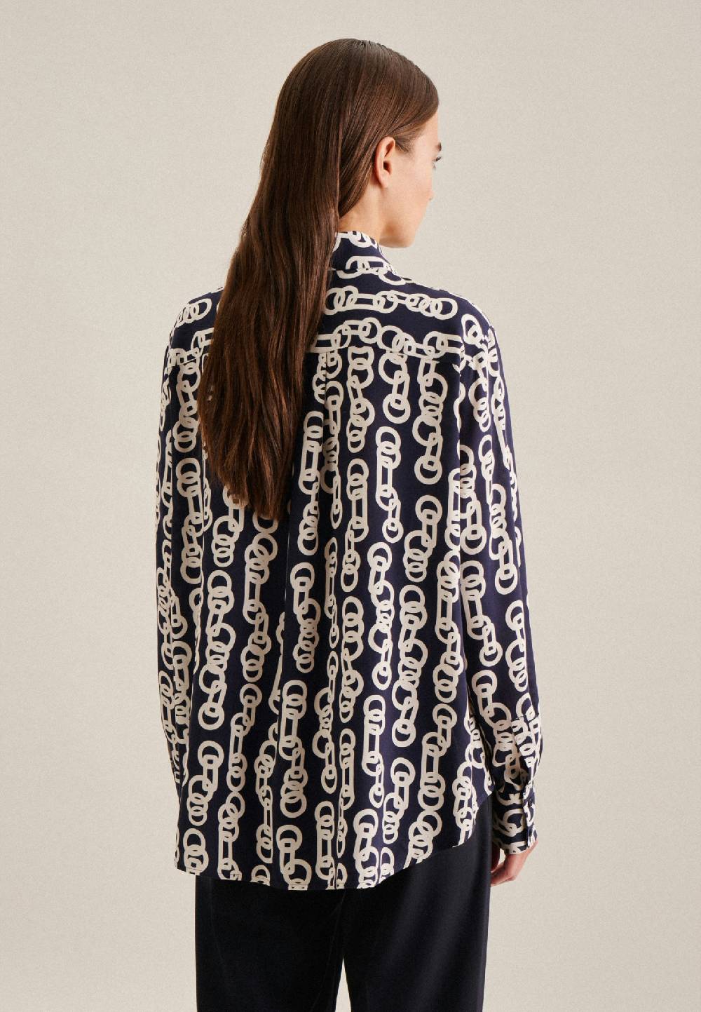 Studio Seidensticker Krepp Hemdbluse