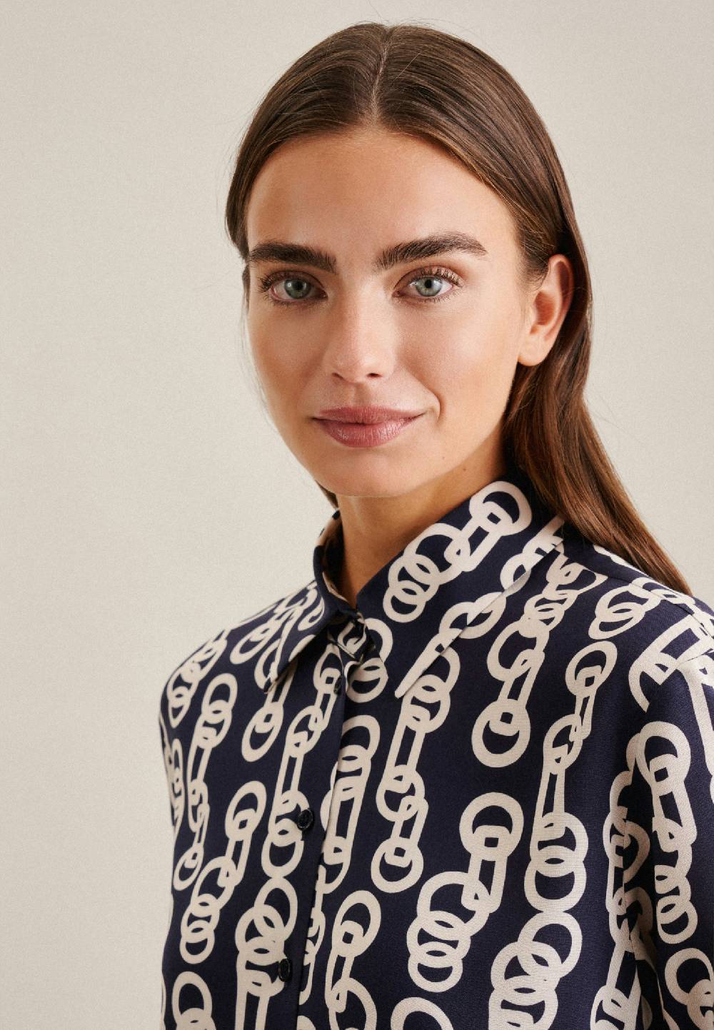 Studio Seidensticker Krepp Hemdbluse