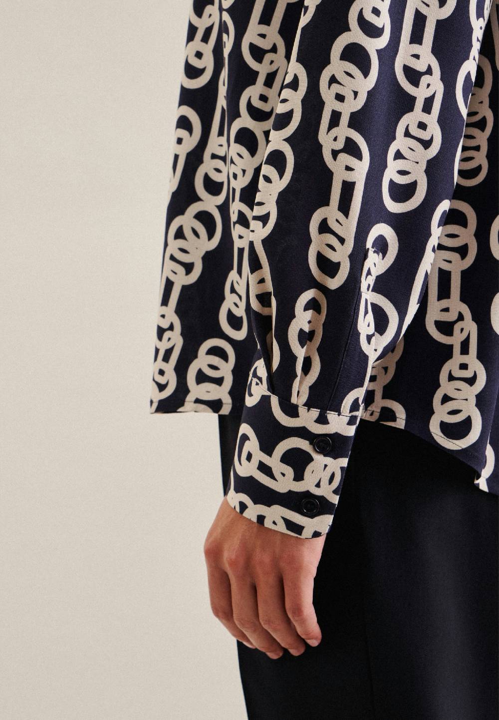 Studio Seidensticker Krepp Hemdbluse