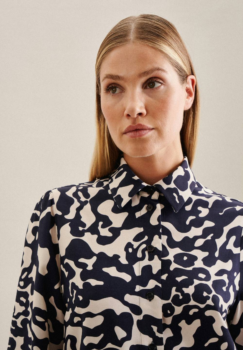 Studio Seidensticker Krepp Hemdbluse