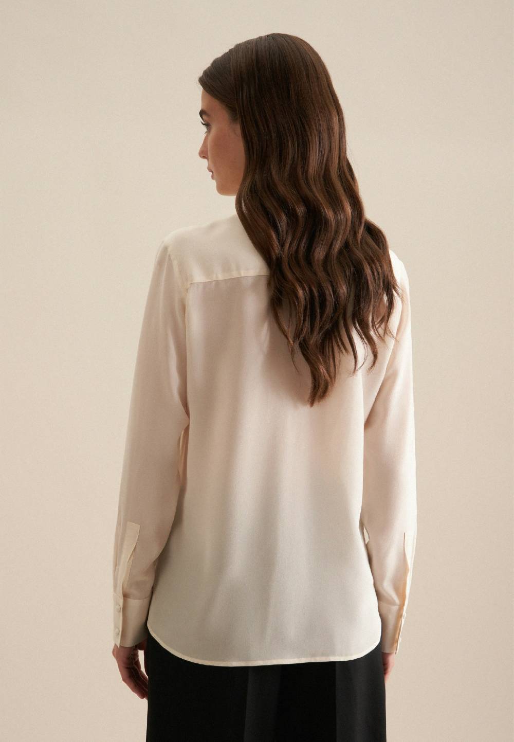 Studio Seidensticker Krepp Hemdbluse