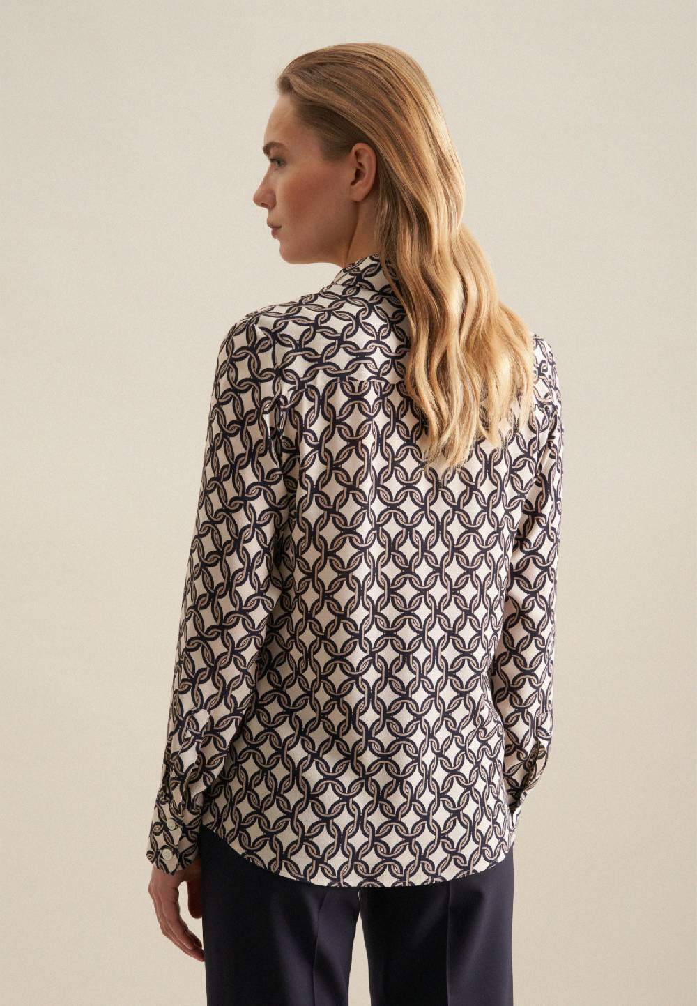 Studio Seidensticker Krepp Hemdbluse