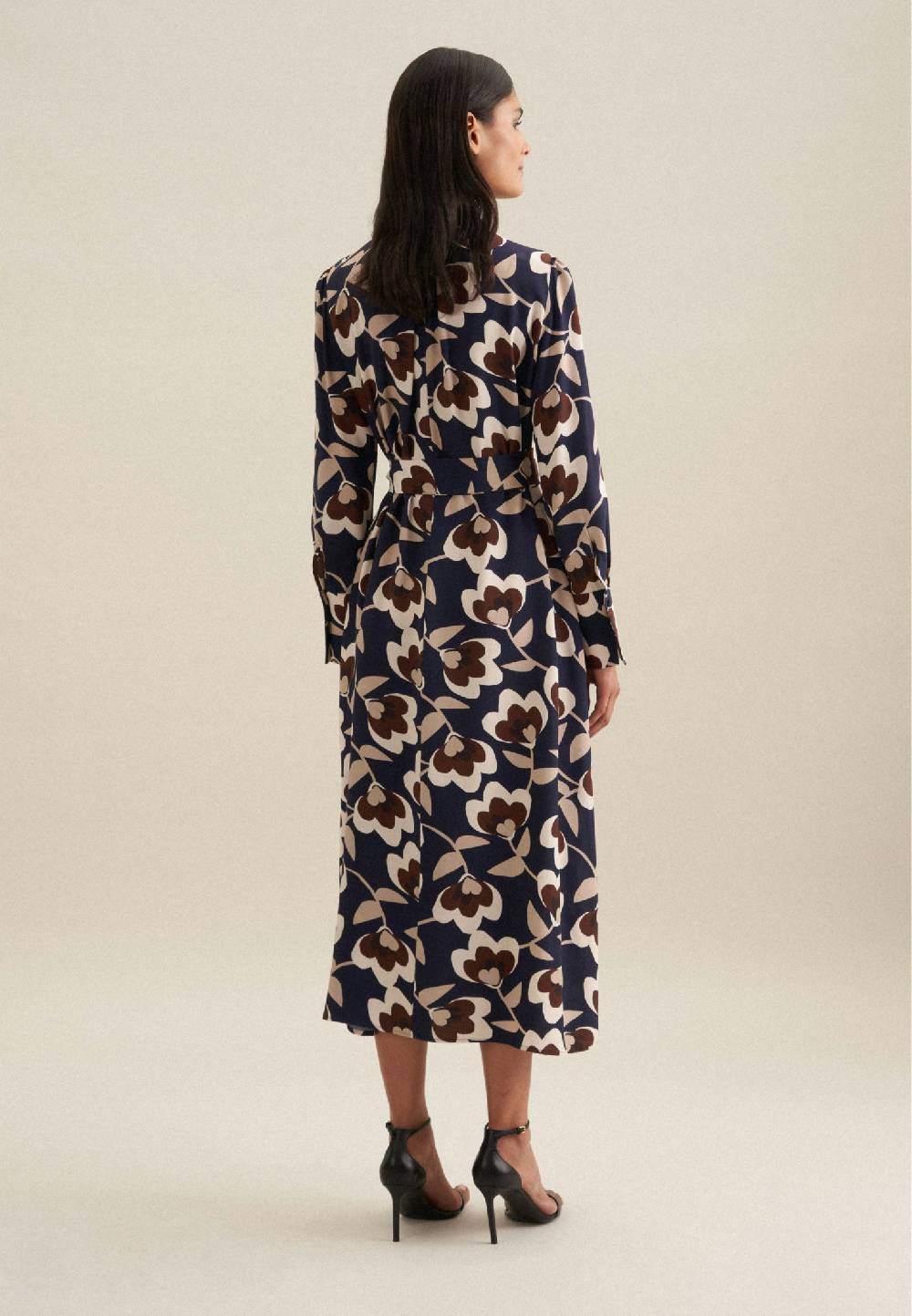 Studio Seidensticker Krepp Maxi Kleid