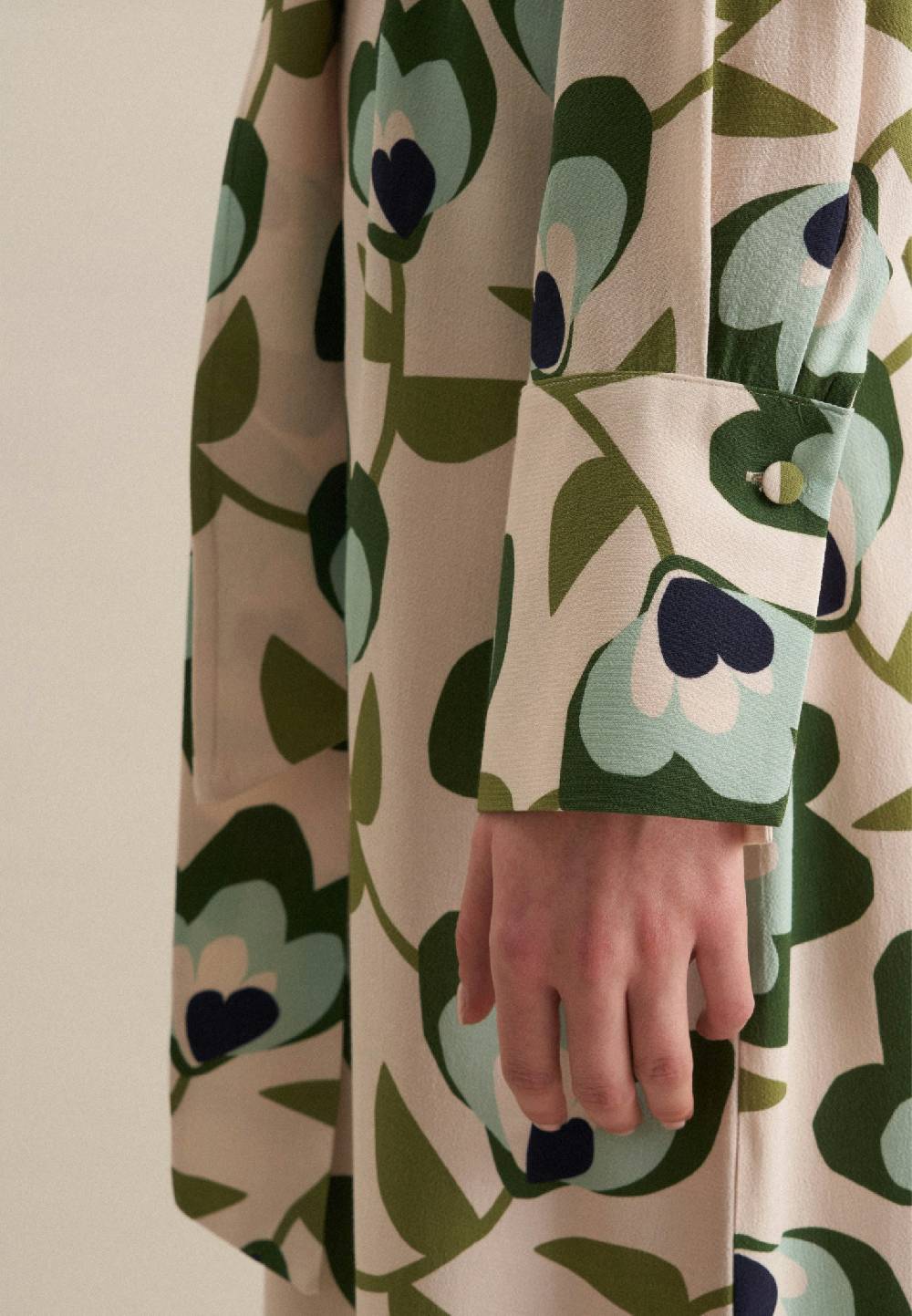 Studio Seidensticker Krepp Maxi Kleid