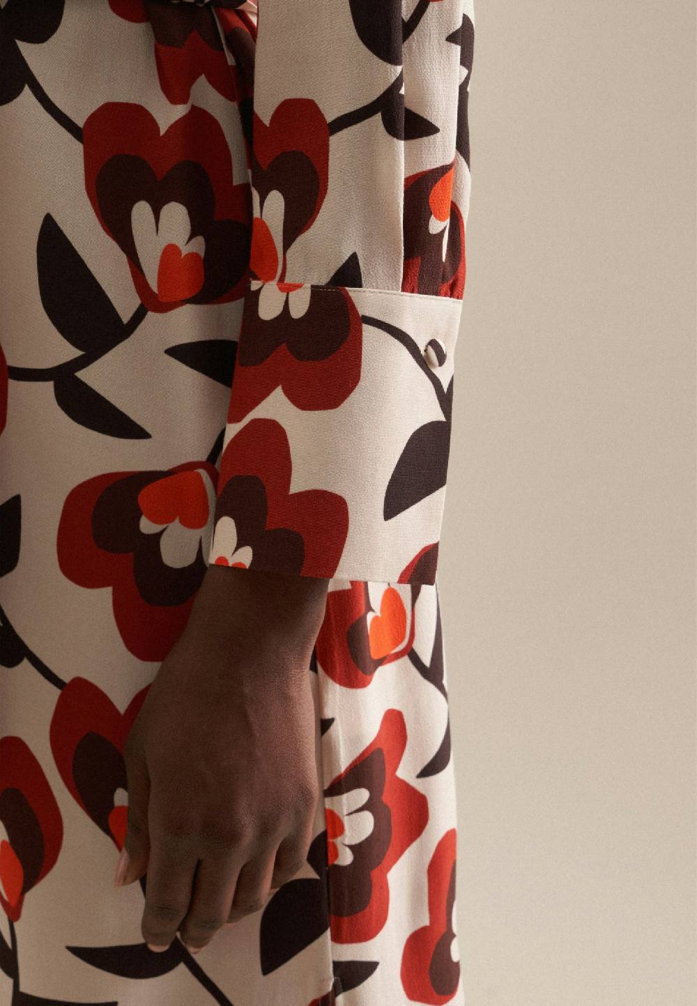 Studio Seidensticker Krepp Maxi Kleid