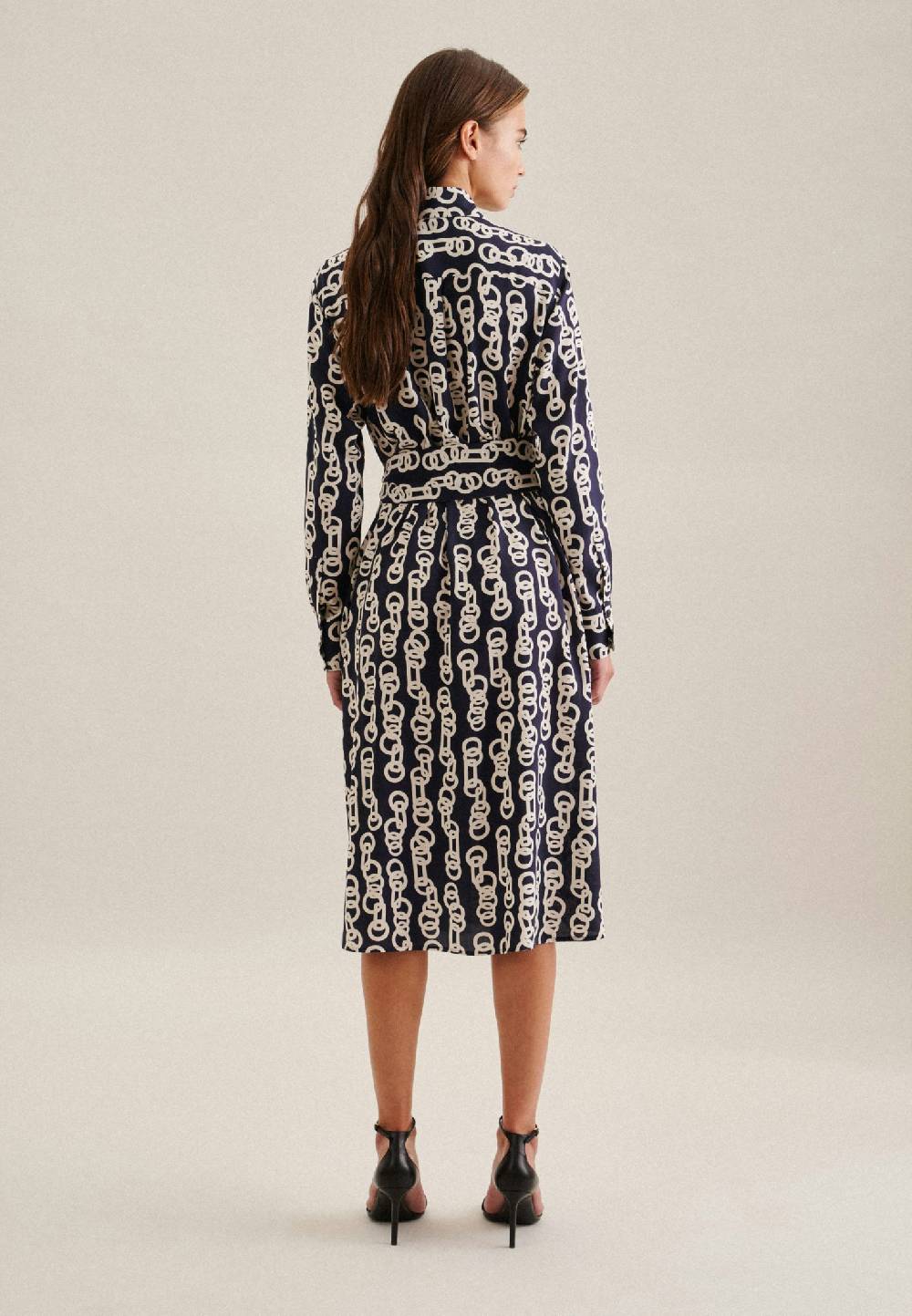 Studio Seidensticker Krepp Maxi Kleid