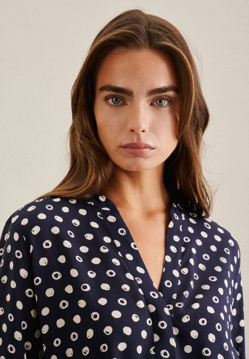 Studio Seidensticker Krepp Maxi Kleid