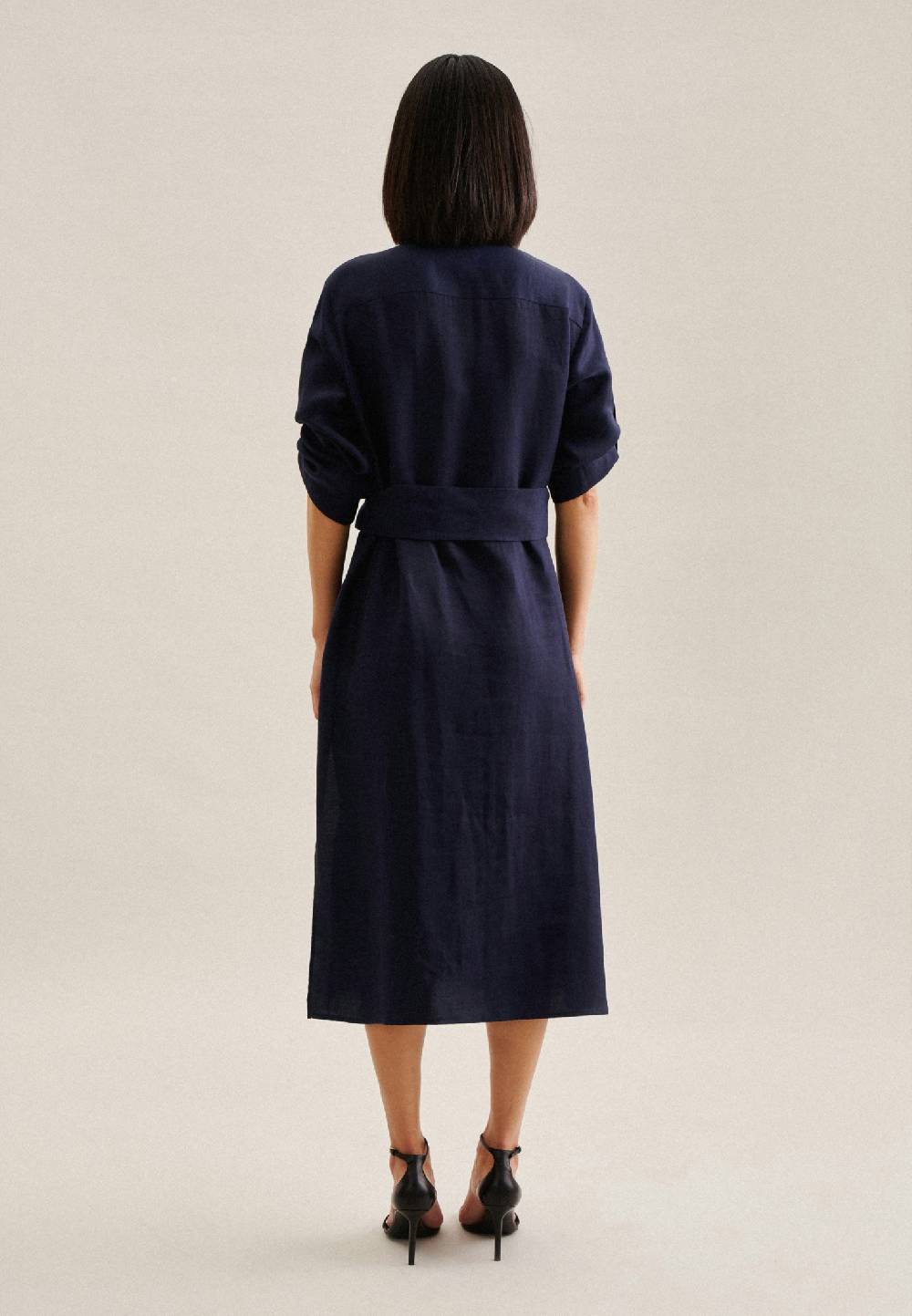 Studio Seidensticker Krepp Maxi Kleid