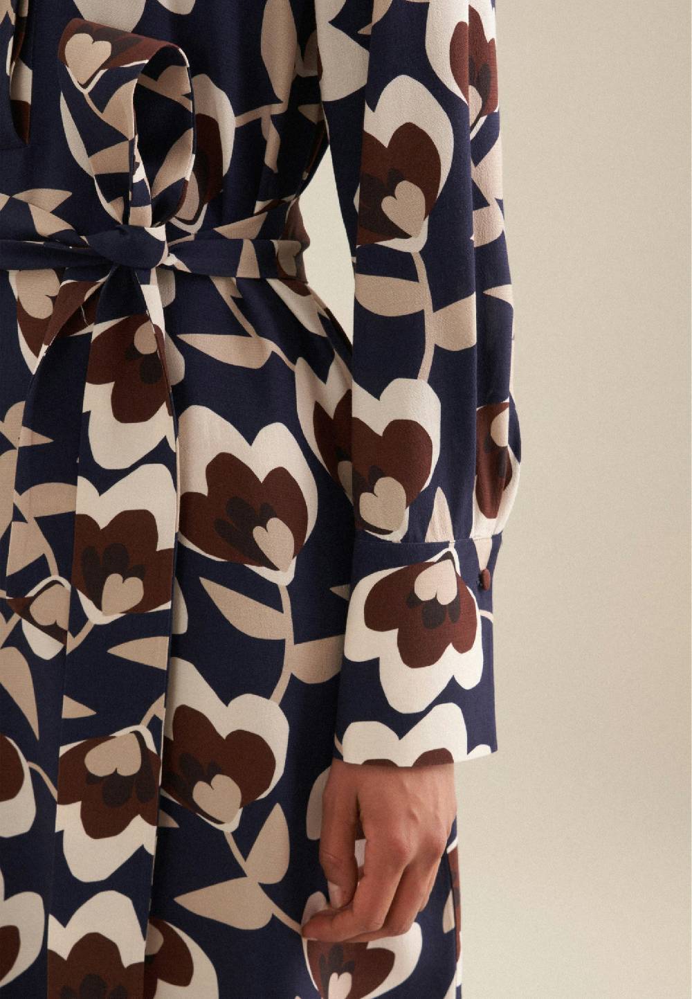 Studio Seidensticker Krepp Maxi Kleid