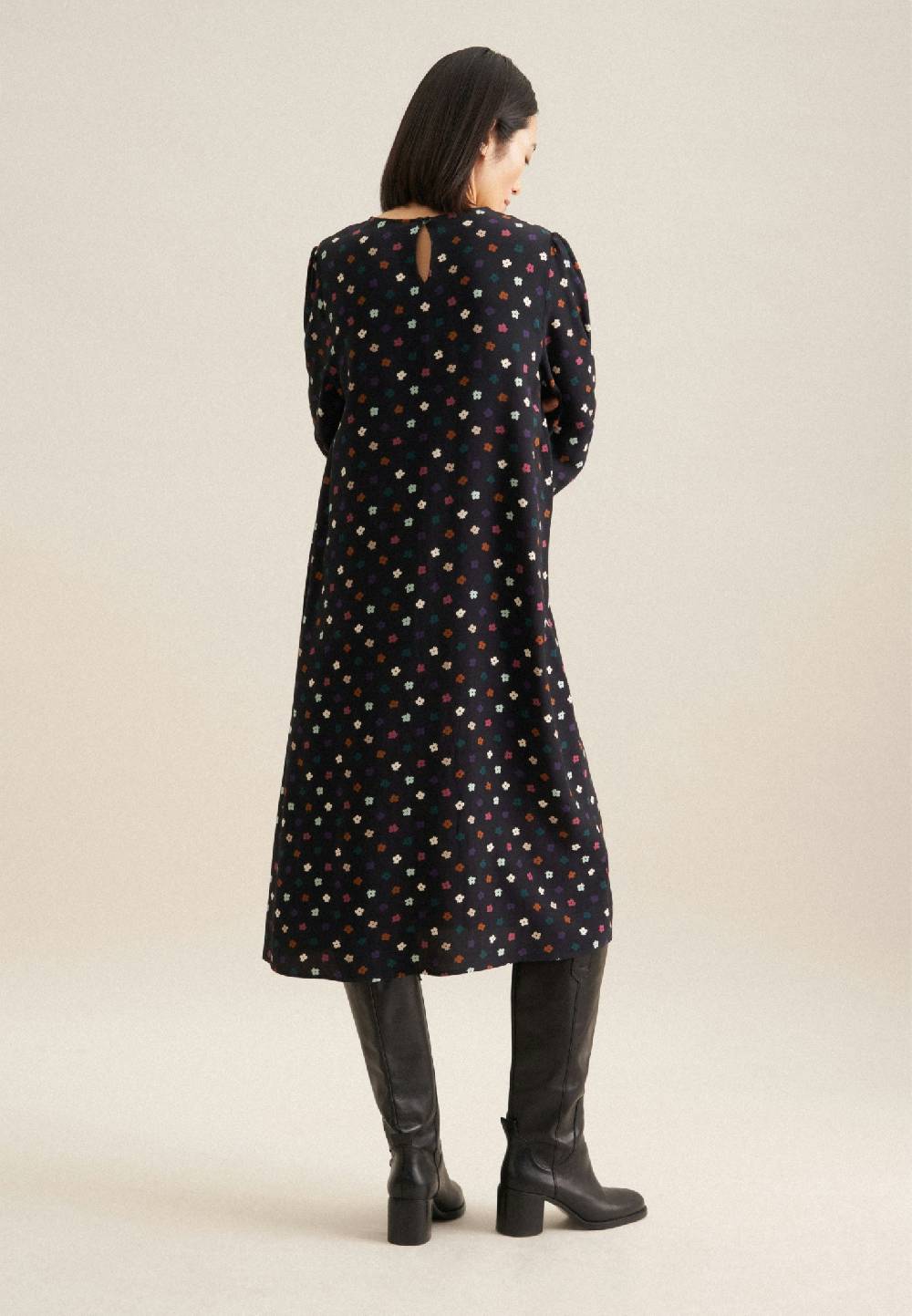 Studio Seidensticker Krepp Midi Kleid