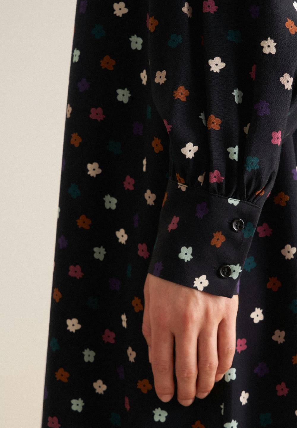 Studio Seidensticker Krepp Midi Kleid