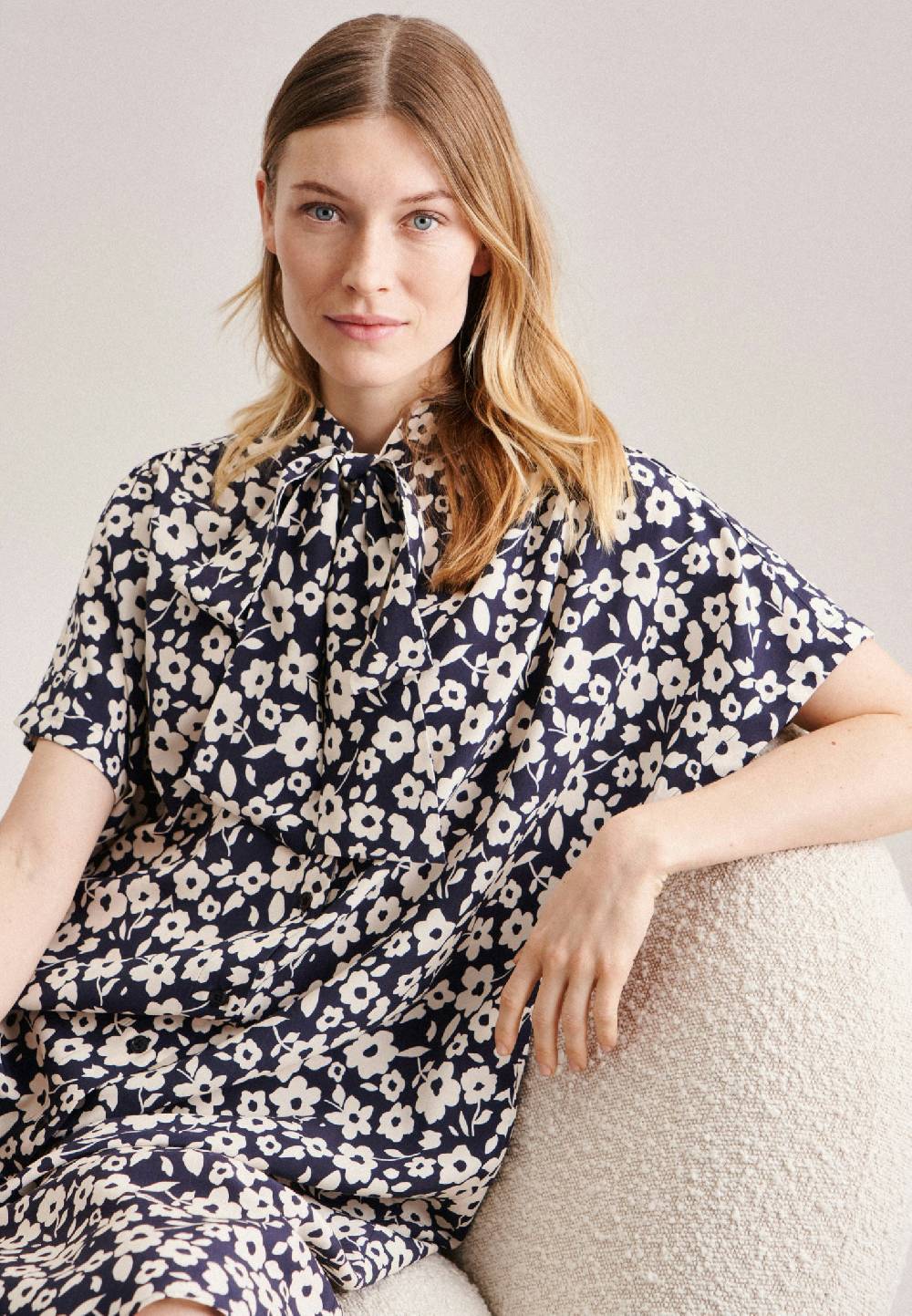 Studio Seidensticker Krepp Midi Kleid