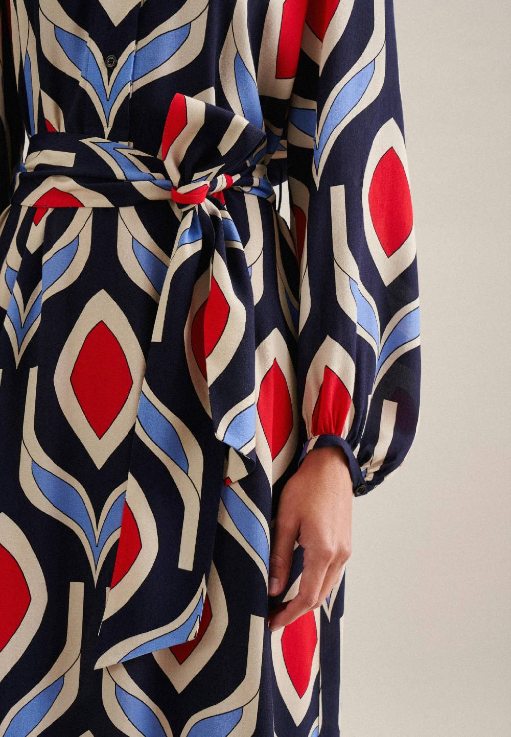 Studio Seidensticker Krepp Midi Kleid