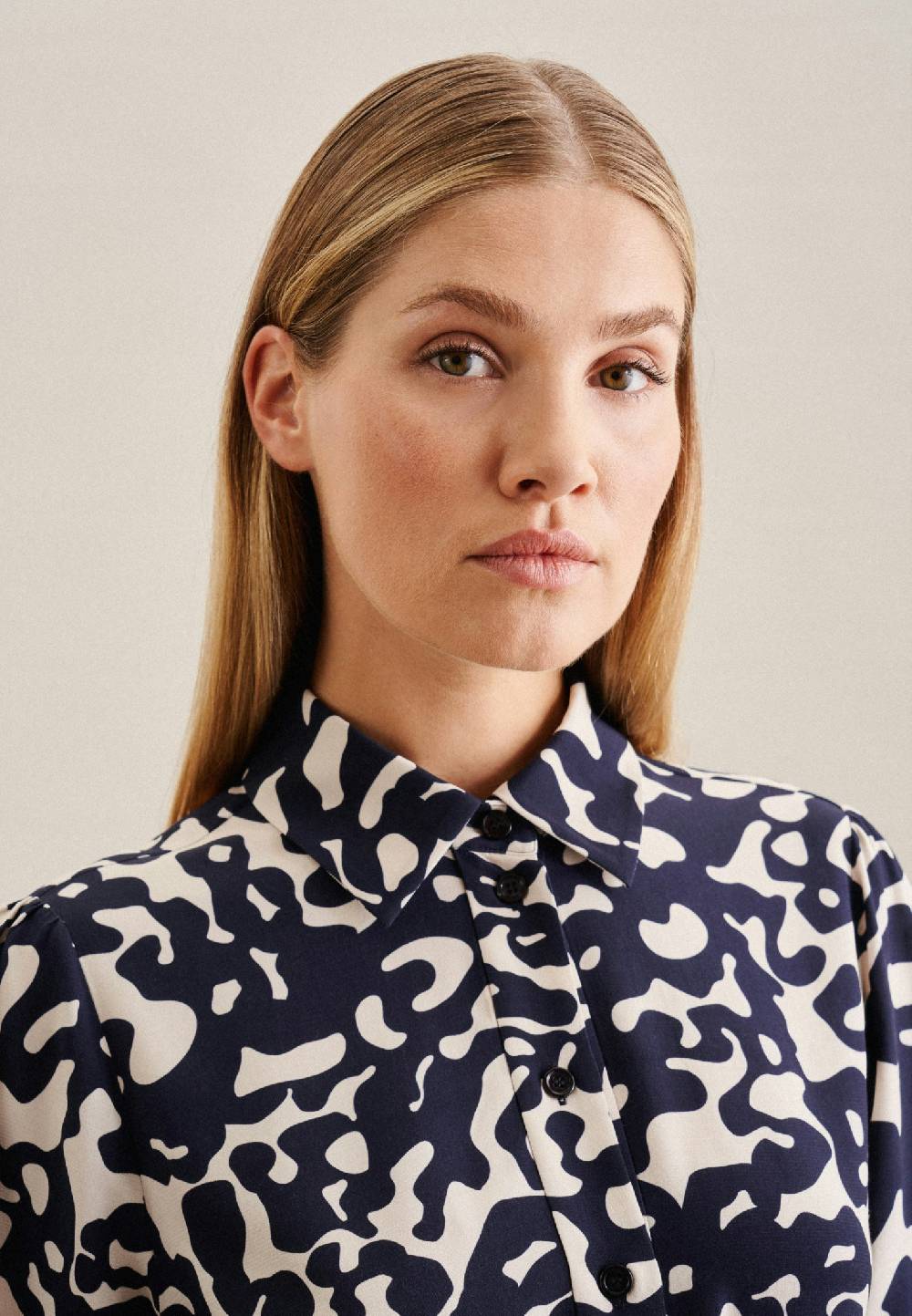 Studio Seidensticker Krepp Midi Kleid