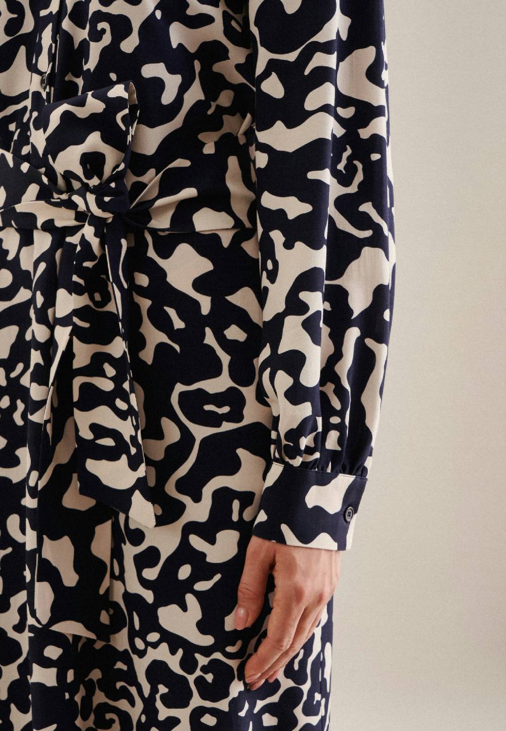 Studio Seidensticker Krepp Midi Kleid