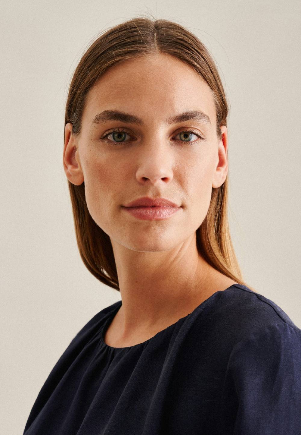 Studio Seidensticker Krepp Midi Kleid