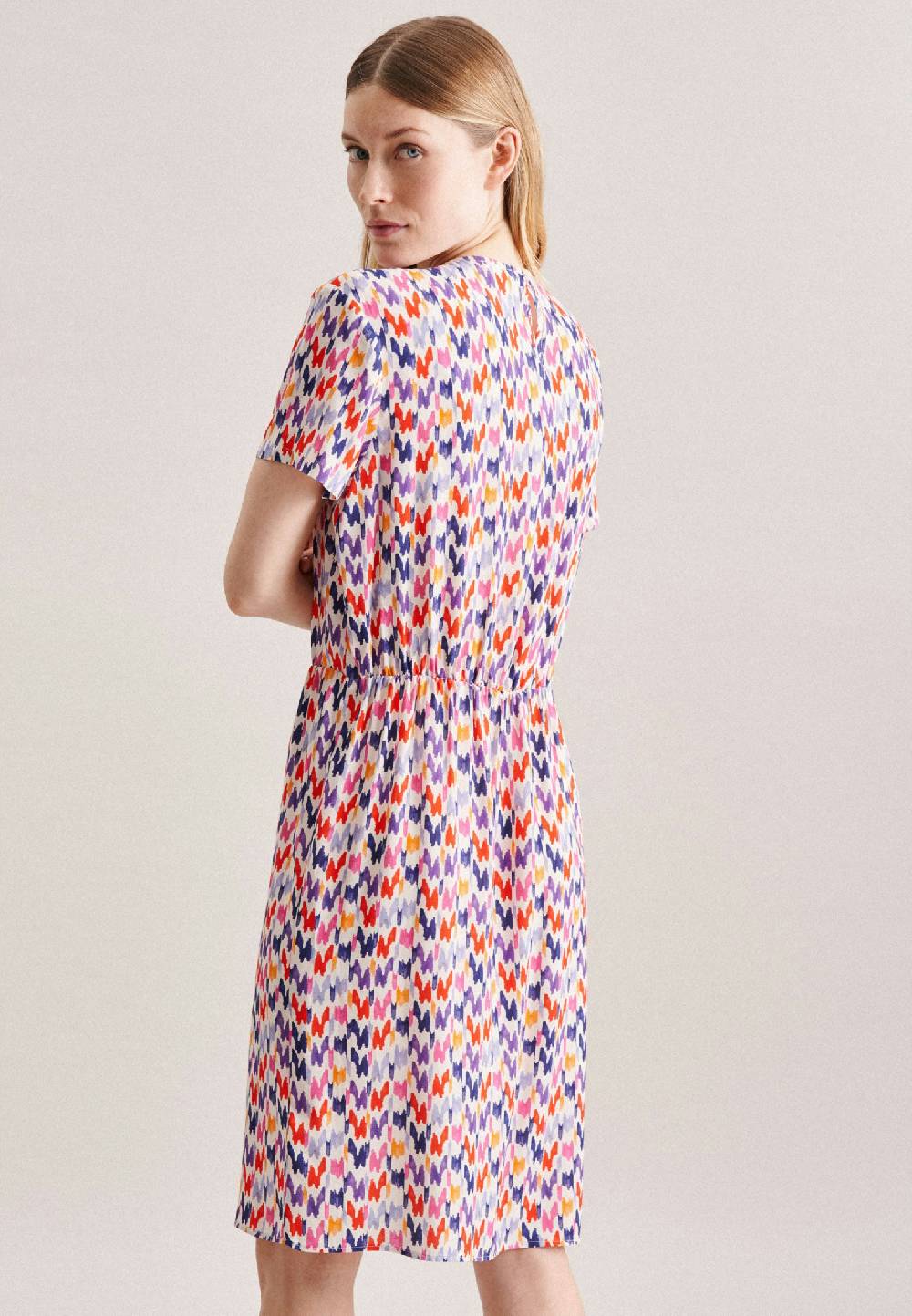 Studio Seidensticker Krepp Midi Kleid