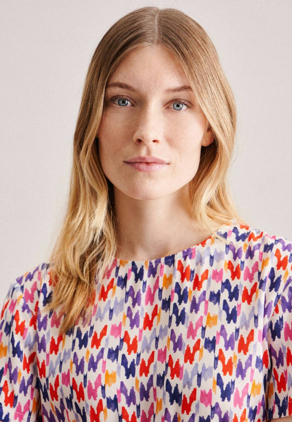 Studio Seidensticker Krepp Midi Kleid