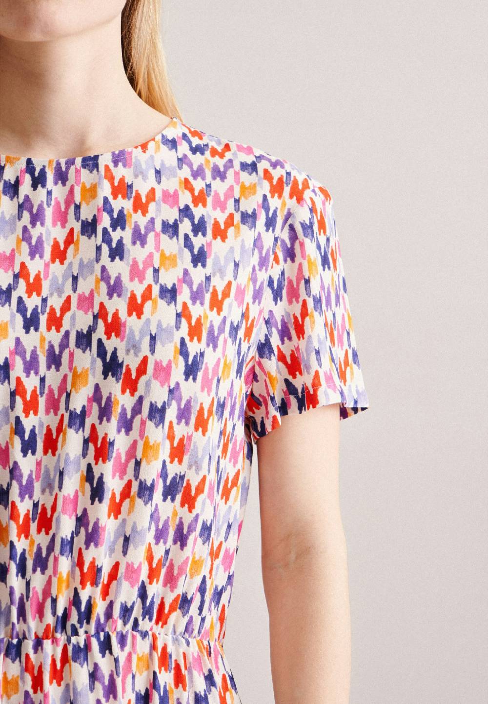 Studio Seidensticker Krepp Midi Kleid