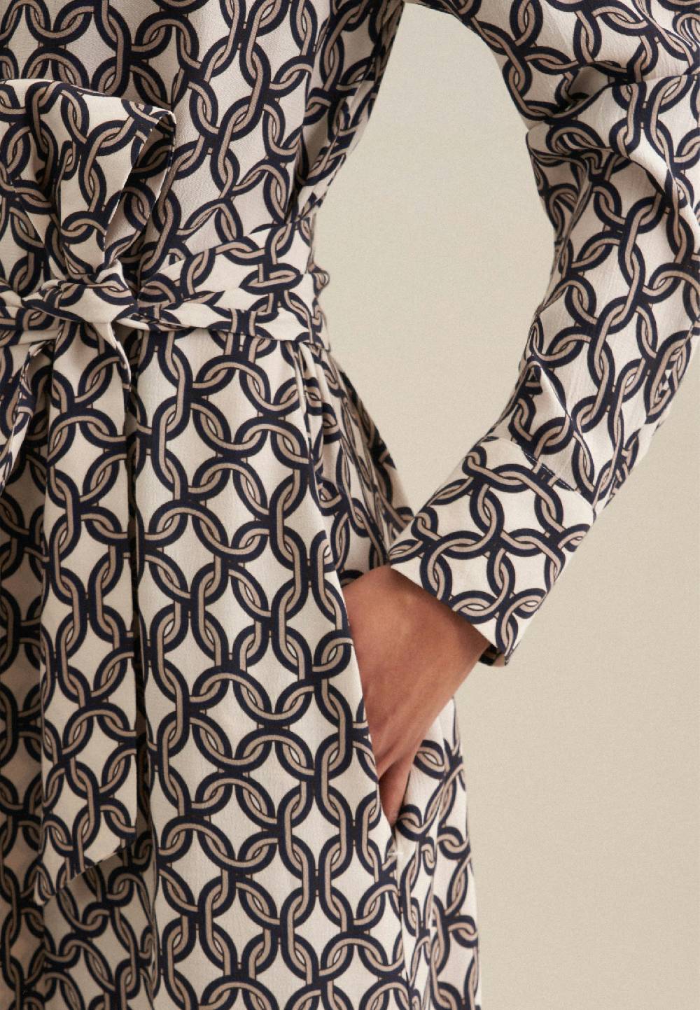 Studio Seidensticker Krepp Midi Kleid