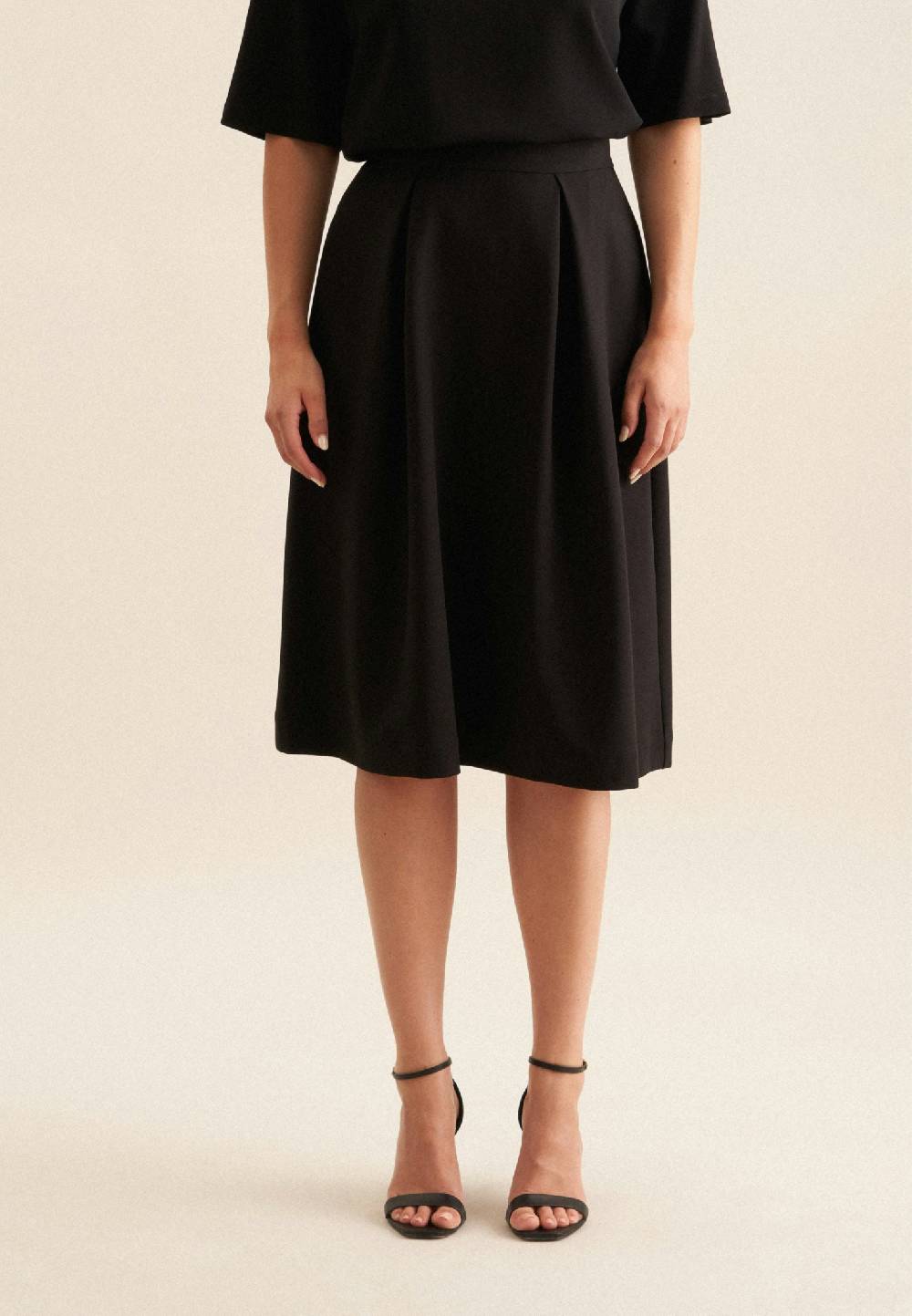 Studio Seidensticker Krepp Midi Rock